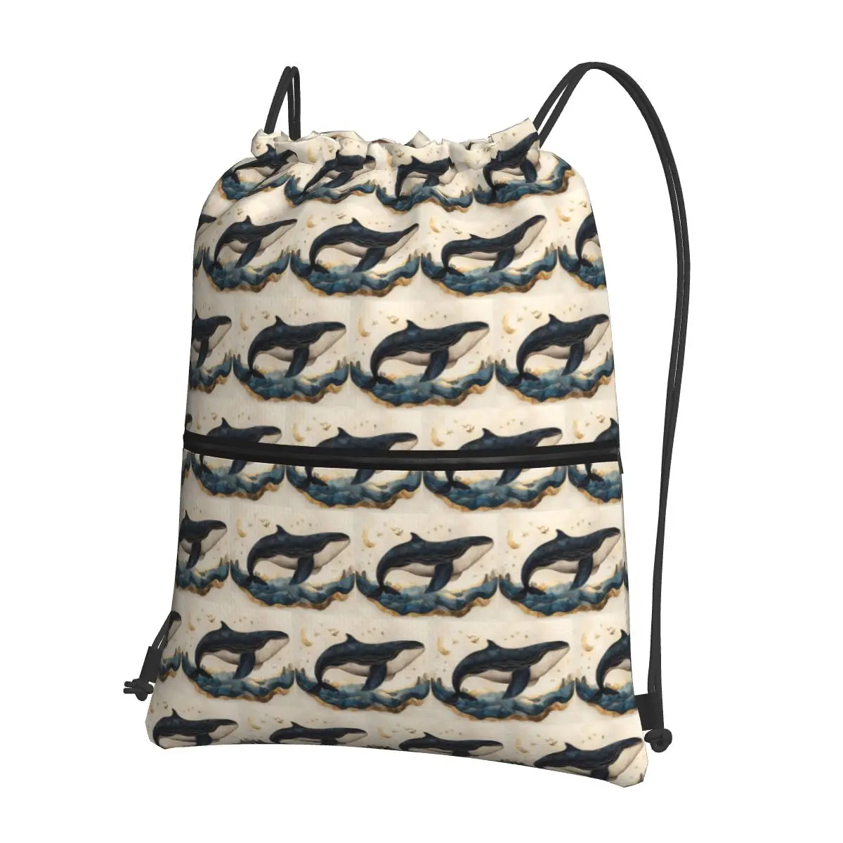 Golden Blue Aesthetic Whale Backpacks Fashion Drawstring Bags Sundries Bag Book Bags for Travel School
Golden Blue Aesthetic Whale Backpacks Fashion Drawstring Bags Sundries Bag Book Bags for Travel School