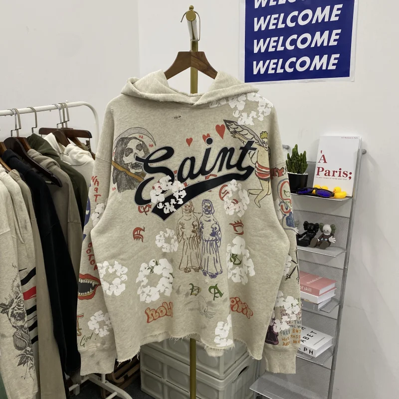 Мужское худи оверсайз с мультяшным манга-принтом ручной работы и свободные леггинсы с манжетами: модный повседневный молодежный тренд
Мужское худи оверсайз с мультяшным манга-принтом ручной работы и свободные леггинсы с манжетами: модный повседневный молодежный тренд