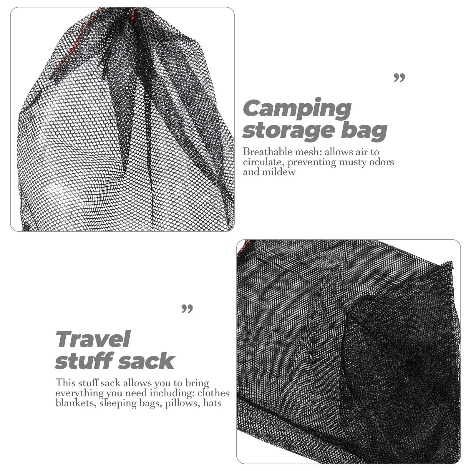 Camping Sleeping Bags Storage Drawstring Sack Large Capacity Mesh Fabric Foldable Hiking Travel Outdoor Bedroom Toys Books
Camping Sleeping Bags Storage Drawstring Sack Large Capacity Mesh Fabric Foldable Hiking Travel Outdoor Bedroom Toys Books