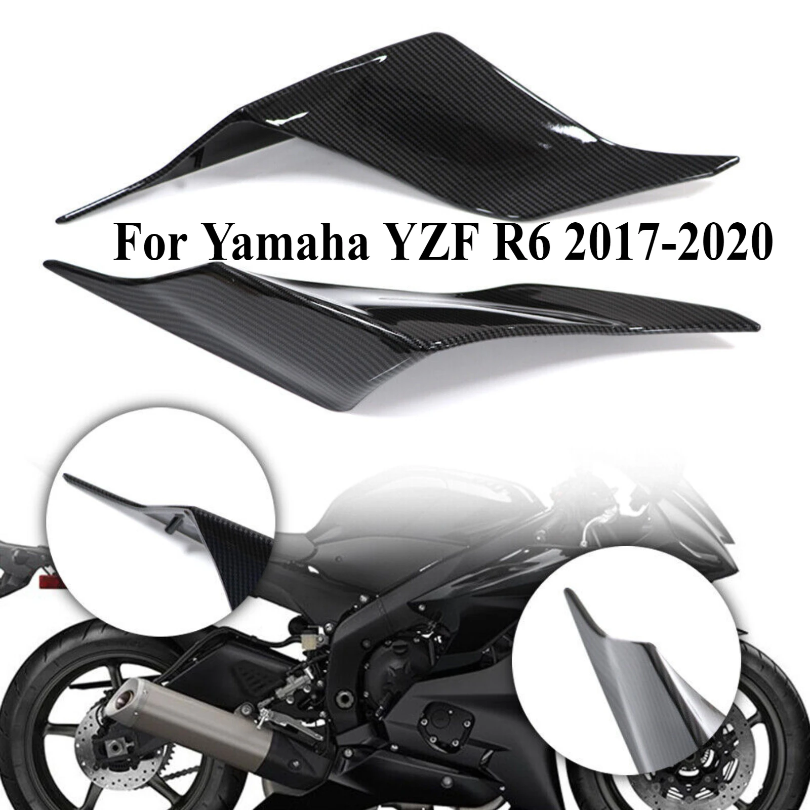 For Yamaha YZF R6 2017-2020 Motorcycle Rear Tail Side Panel Under Seat Fairing Cover Fit Tail Body Fairing Protector Replacement
For Yamaha YZF R6 2017-2020 Motorcycle Rear Tail Side Panel Under Seat Fairing Cover Fit Tail Body Fairing Protector Replacement