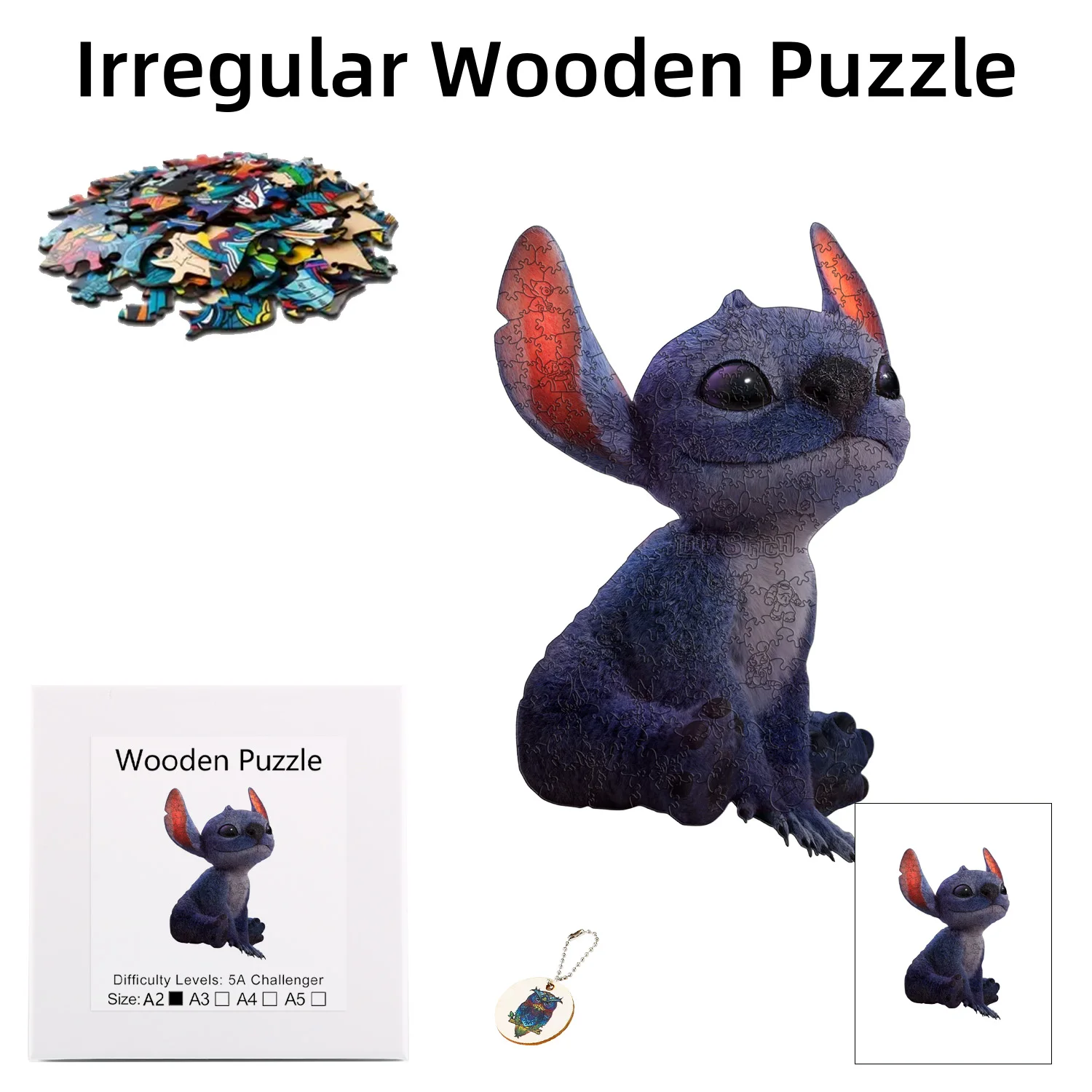 Disney Alien Cute Stitch Adult jigsaw Wooden Puzzle Is The Best Christmas Gift For Children Family And Friends
Disney Alien Cute Stitch Adult jigsaw Wooden Puzzle Is The Best Christmas Gift For Children Family And Friends