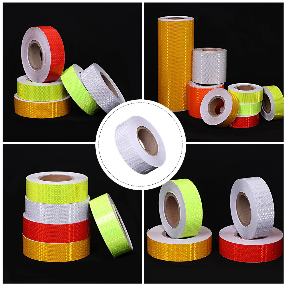 Reflective Tape Safety Stickers Luminous Red Practical Useful Weatherproof Adhesive Vehicle Road Markings Home
Reflective Tape Safety Stickers Luminous Red Practical Useful Weatherproof Adhesive Vehicle Road Markings Home