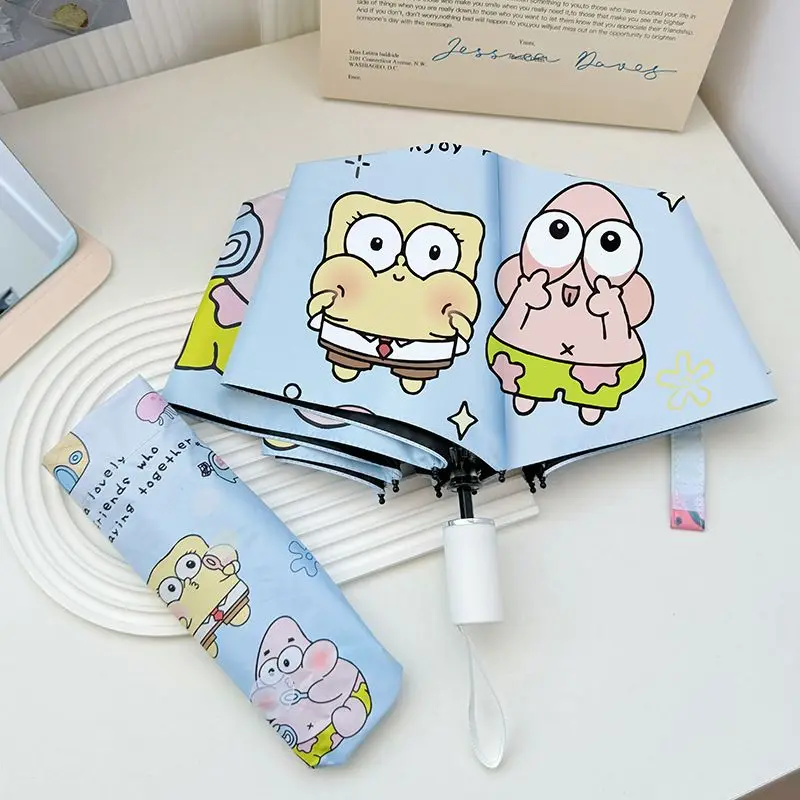 Kawaii SpongeBob New Automatic Rain Sun 2-in-1 Umbrella UV Protection Black Coating Portable Cartoon Lightweight Student Gift
Kawaii SpongeBob New Automatic Rain Sun 2-in-1 Umbrella UV Protection Black Coating Portable Cartoon Lightweight Student Gift