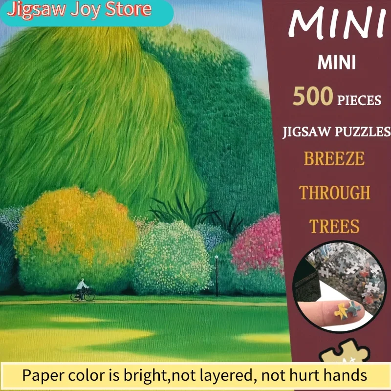 Наслаждайтесь расслабляющим опытом с мини-пазлом «Бриз сквозь деревья» (500 деталей), идеально подходящим в качестве премиального рождественского подарка. Этот тренд
Наслаждайтесь расслабляющим опытом с мини-пазлом «Бриз сквозь деревья» (500 деталей), идеально подходящим в качестве премиального рождественского подарка. Этот тренд