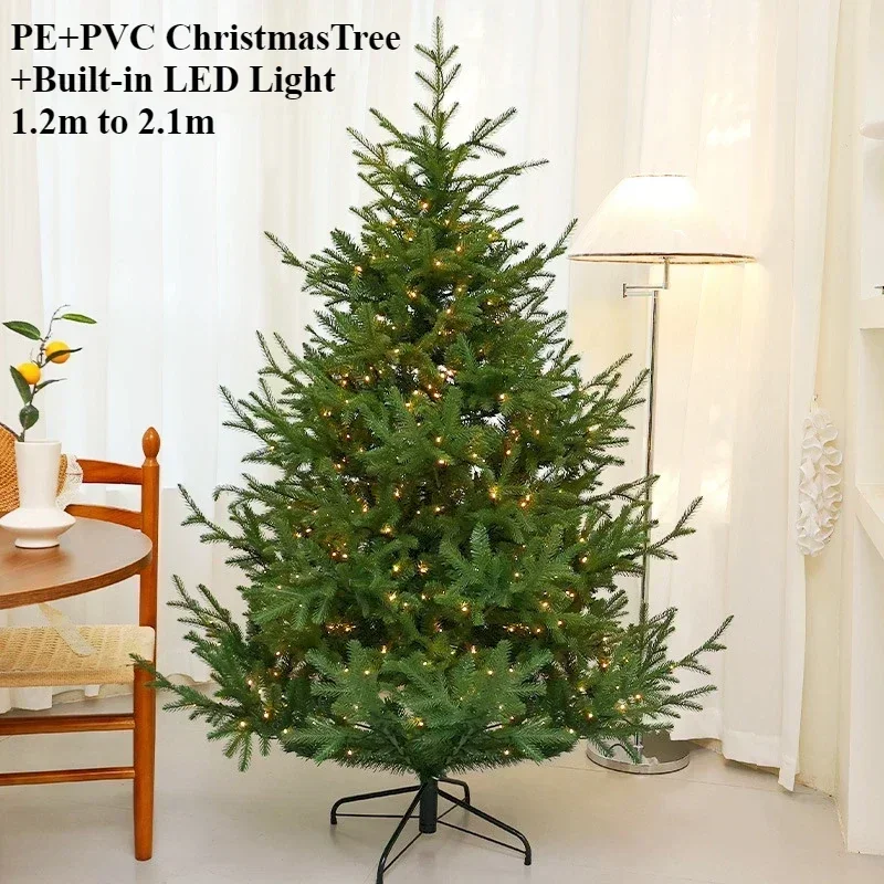 Artificial Christmas Tree Home Decoration Party Indoor Outdoor Xmas Atmosphere PE PVC Decoration Supplies With LED Lights
Artificial Christmas Tree Home Decoration Party Indoor Outdoor Xmas Atmosphere PE PVC Decoration Supplies With LED Lights