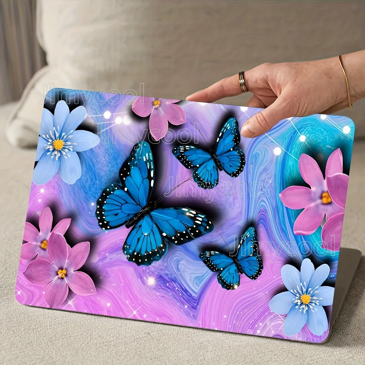 2 Flower and Butterfly Laptop Stickers Vinyl Material Scratch and Waterproof PVC Self-Adhesive Rectangle Laptop Protective
2 Flower and Butterfly Laptop Stickers Vinyl Material Scratch and Waterproof PVC Self-Adhesive Rectangle Laptop Protective