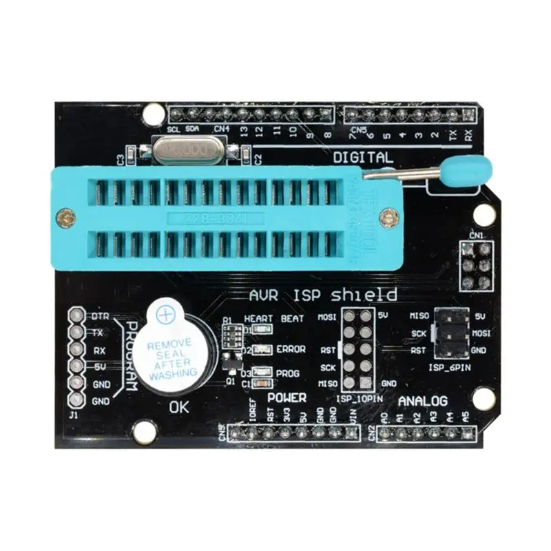 A75Q-Expansion Board Shield Burning Bootloader For Atmega328p Module Atmega With LED Indicator
A75Q-Expansion Board Shield Burning Bootloader For Atmega328p Module Atmega With LED Indicator