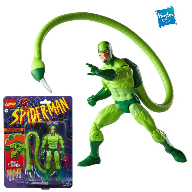 New Original Marvel Hasbro Legends Series Scorpion 6 Inch Scale Action Figure Collectible Toy
New Original Marvel Hasbro Legends Series Scorpion 6 Inch Scale Action Figure Collectible Toy