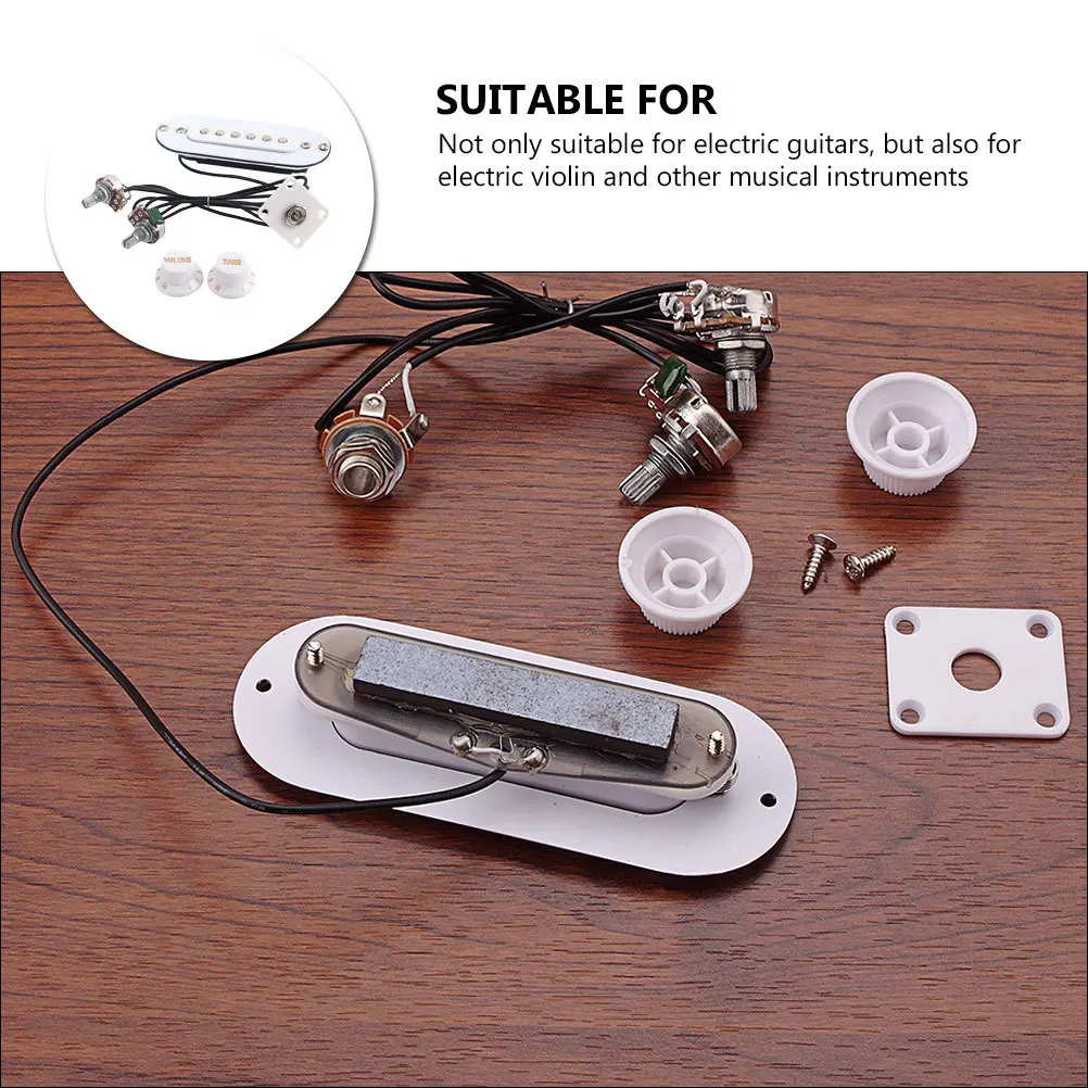 1 Set Electric Guitar Pickup Piezo Professional White Musical Instrument Pickup Amplifier Sound Effect Part Guitar Accessory
1 Set Electric Guitar Pickup Piezo Professional White Musical Instrument Pickup Amplifier Sound Effect Part Guitar Accessory