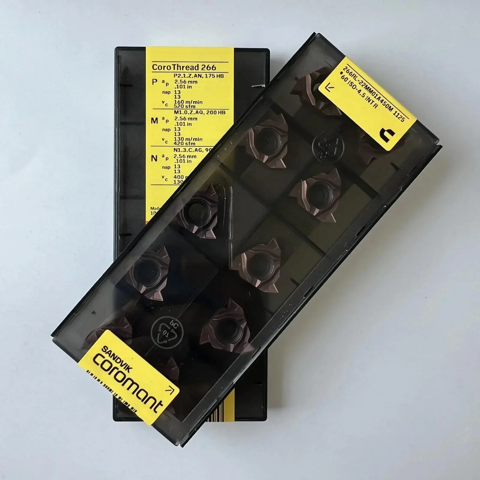 SANDVIK-Coromant / 266RL-22MM01A450M 1125 / 10 Pcs
SANDVIK-Coromant / 266RL-22MM01A450M 1125 / 10 Pcs