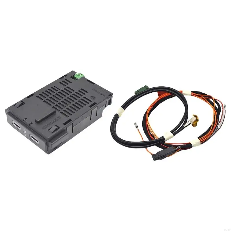 37JE Double USB Charging Port for ID6 MK7 2GD035736 Replacement Type-C Charging Port with Cable Automotive Accessories
37JE Double USB Charging Port for ID6 MK7 2GD035736 Replacement Type-C Charging Port with Cable Automotive Accessories