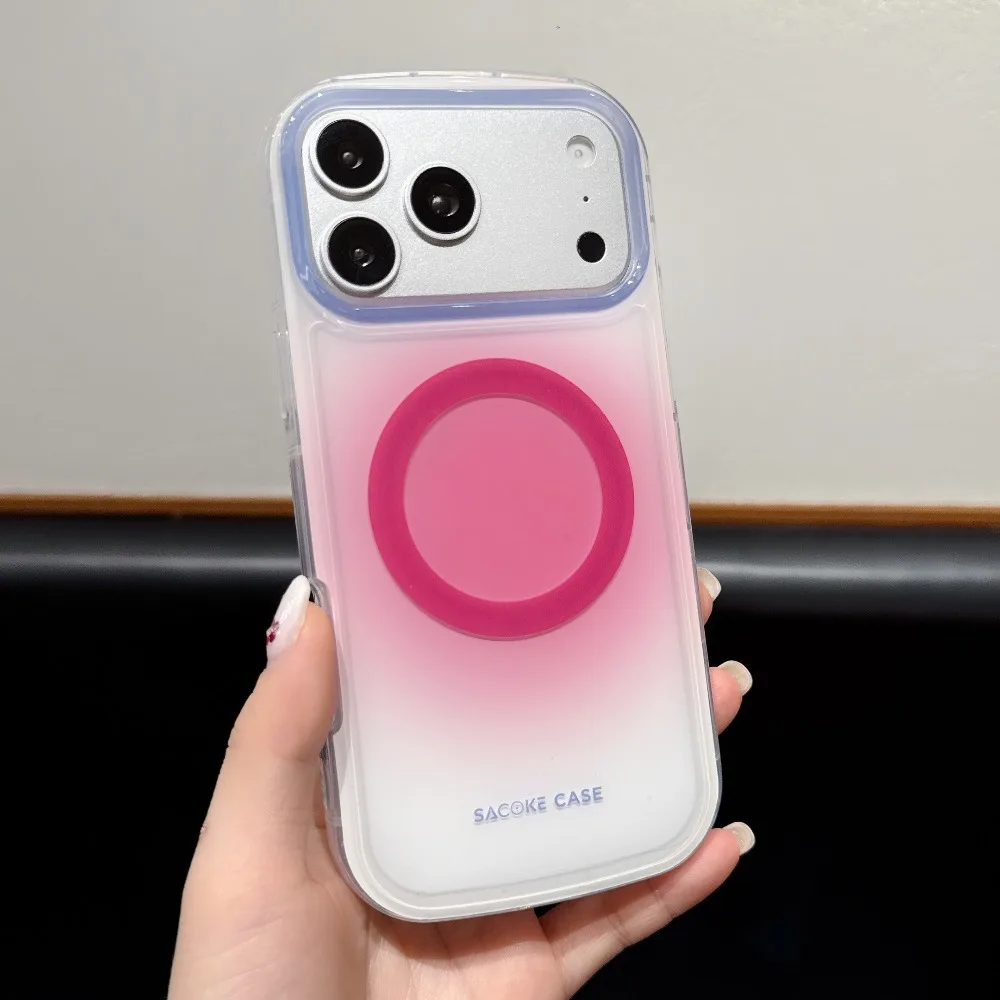 For iPhone 17 Pro Max Case Gradient Transparent Cover Full Lens Guard Magnetic with iPhone 16 15 14 13 12
For iPhone 17 Pro Max Case Gradient Transparent Cover Full Lens Guard Magnetic with iPhone 16 15 14 13 12