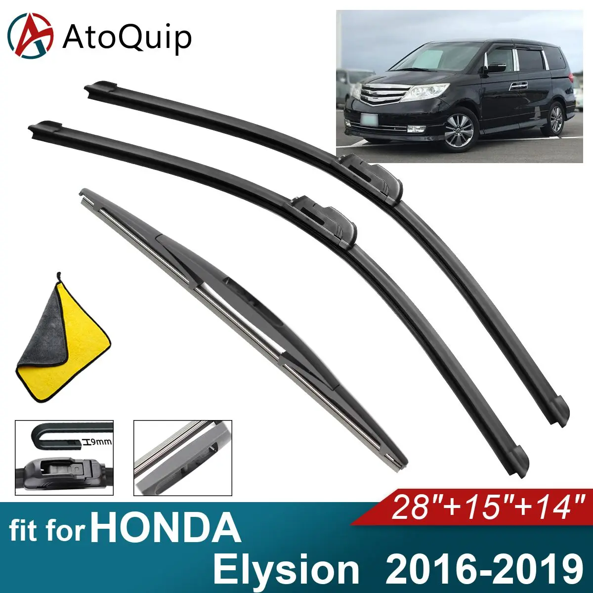 Задние щетки стеклоочистителя для HONDA Elysion, мягкие резиновые автомобильные передние лобовые стекла
Задние щетки стеклоочистителя для HONDA Elysion, мягкие резиновые автомобильные передние лобовые стекла