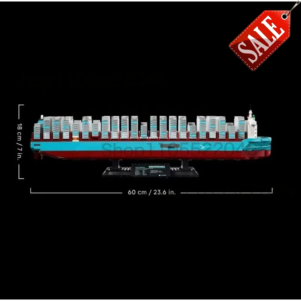 2026 New Dual-Fuel Container Vessel Bricks Puzzle Ship Boat Assembly Model Kits Vessels Building Blocks Gift
2026 New Dual-Fuel Container Vessel Bricks Puzzle Ship Boat Assembly Model Kits Vessels Building Blocks Gift