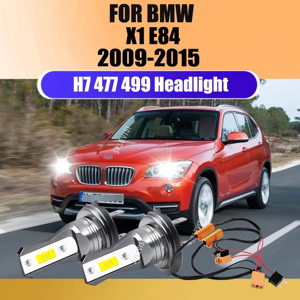 2Pcs H7 LED 6000K Headlight Bulbs - Reduces Eye Strain on Long Rides For Bmw X1 E84 2009 2010 2011 2012 2013 2014 2015
2Pcs H7 LED 6000K Headlight Bulbs - Reduces Eye Strain on Long Rides For Bmw X1 E84 2009 2010 2011 2012 2013 2014 2015