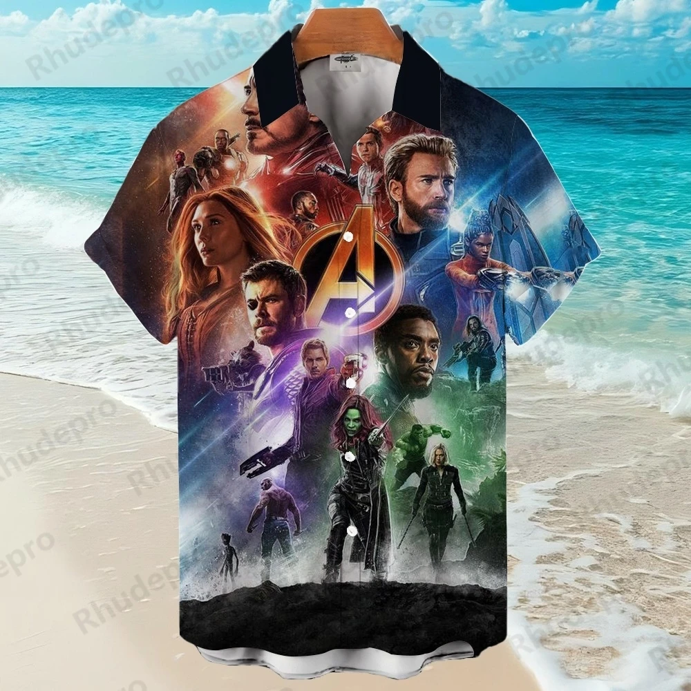 Disney 2025 The Avengers Superhero 3D Painting Print Men Women Short-sleeved Shirt Loose Large Y2k Clothes Shirt Vintage Man
Disney 2025 The Avengers Superhero 3D Painting Print Men Women Short-sleeved Shirt Loose Large Y2k Clothes Shirt Vintage Man