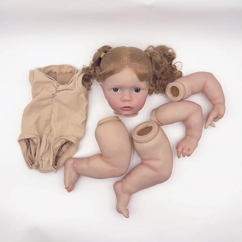 NPK 24''High Quality Unfinished Reborn Missy Lifelike Doll Kit Painted Doll Kit Doll Parts with Curly Brown Hair
NPK 24''High Quality Unfinished Reborn Missy Lifelike Doll Kit Painted Doll Kit Doll Parts with Curly Brown Hair