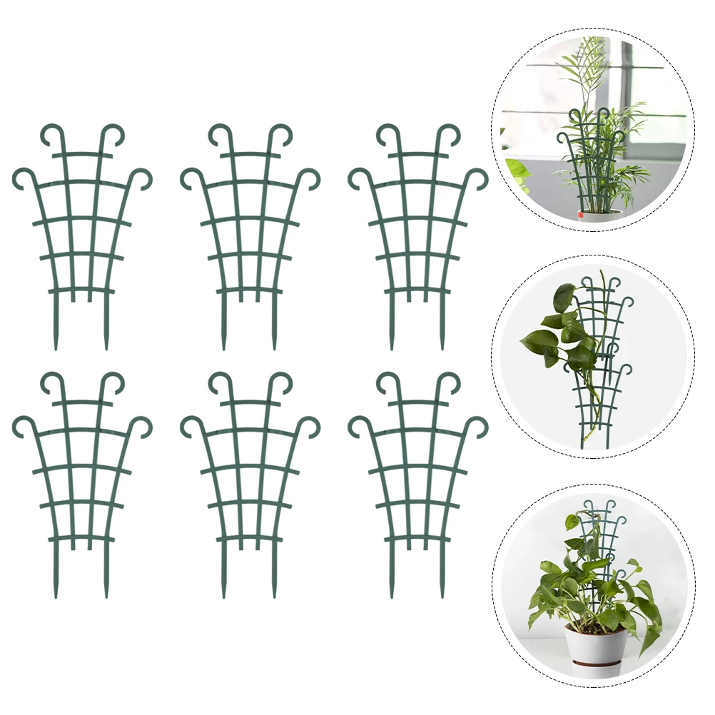 6 Pcs Plant Climbing Stands Flower Support Frame Durable Reusable Garden Vines Trellis Plants Holder Strong Healthy Growth
6 Pcs Plant Climbing Stands Flower Support Frame Durable Reusable Garden Vines Trellis Plants Holder Strong Healthy Growth