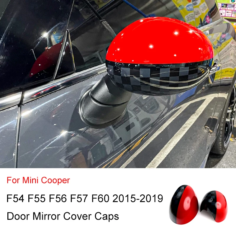 Car Side Door Mirror Cover Caps For Mini Cooper One S JCW F54 F55 F56 F57 F60 2015-2019 Rearview Mirror Protective Sticker Shell
Car Side Door Mirror Cover Caps For Mini Cooper One S JCW F54 F55 F56 F57 F60 2015-2019 Rearview Mirror Protective Sticker Shell