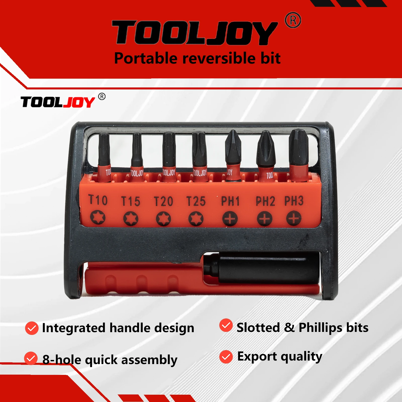 Электрическая отвертка TOOL JOY, набор насадок 1/4 крестообразных 25 мм, портативный ручной комбинированный комплект
Электрическая отвертка TOOL JOY, набор насадок 1/4 крестообразных 25 мм, портативный ручной комбинированный комплект