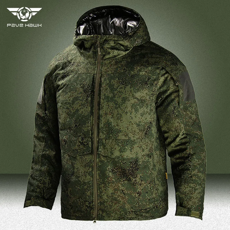 Winter Waterproof Parkas Men Military Heat Reflective Multi-pocket Hooded Down Jacket Lightweight Padded Warm Tactical Coats
Winter Waterproof Parkas Men Military Heat Reflective Multi-pocket Hooded Down Jacket Lightweight Padded Warm Tactical Coats