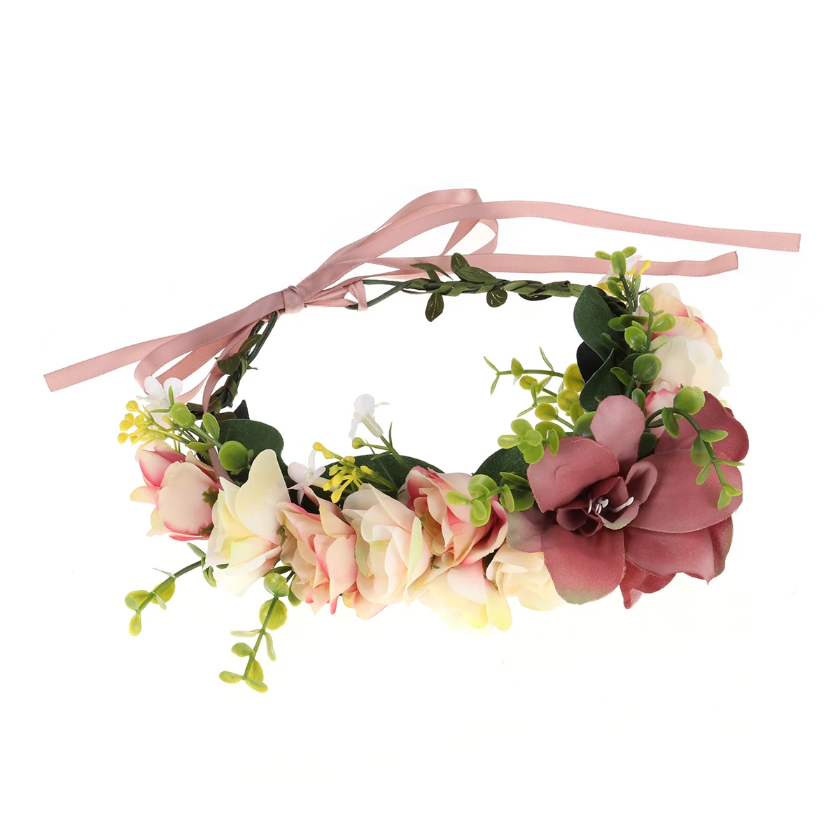 Floral Hair Dark Garland Silk Bridesmaid Women Headband Beach Wedding Silk Flower Bridal Accessories
Floral Hair Dark Garland Silk Bridesmaid Women Headband Beach Wedding Silk Flower Bridal Accessories