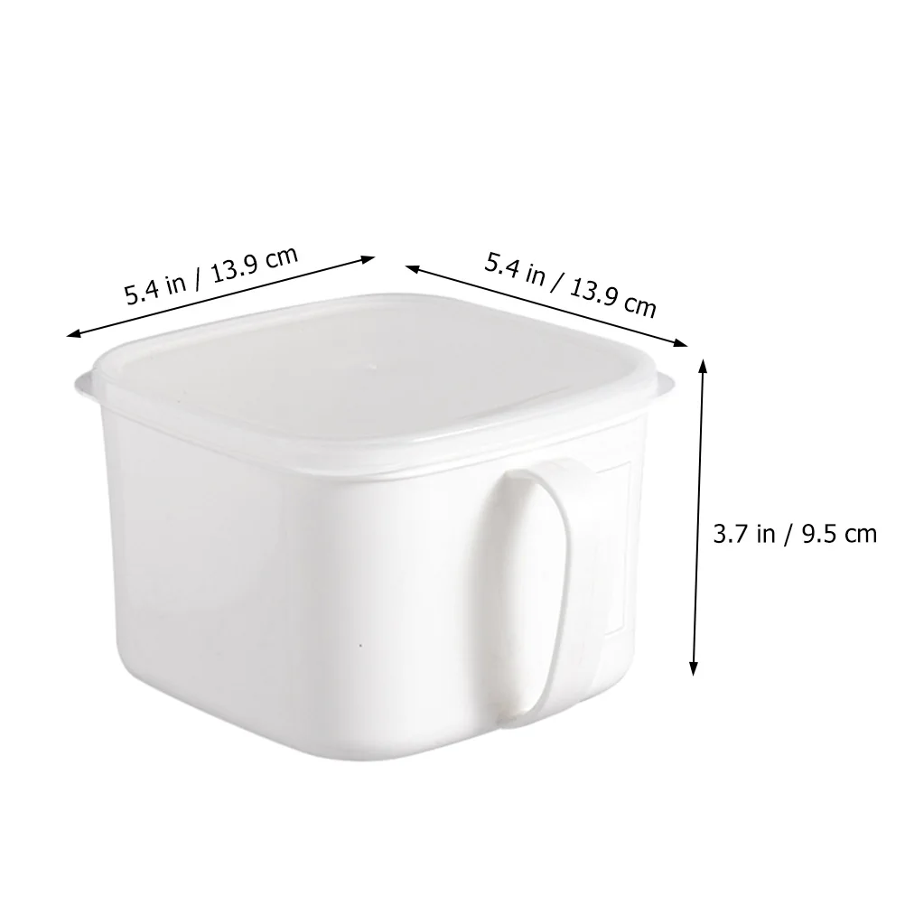 2 Pcs Grade Crisper Containers Easy Open Lid Airtight Kitchen Cereal Container Cereal Organizer Storage Can Handle
2 Pcs Grade Crisper Containers Easy Open Lid Airtight Kitchen Cereal Container Cereal Organizer Storage Can Handle