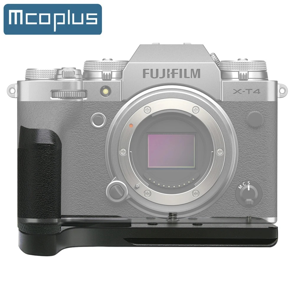 Mcoplus MCO-XT4 Aluminum Alloy Hand Grip Quick Release Plate L Bracket for Fujifilm X-T4 XT4 Camera
Mcoplus MCO-XT4 Aluminum Alloy Hand Grip Quick Release Plate L Bracket for Fujifilm X-T4 XT4 Camera