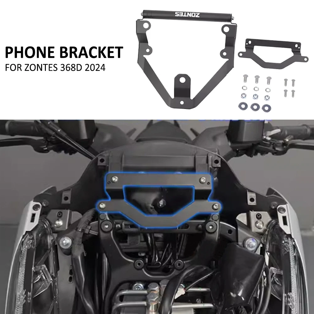 Motorcycle 22MM GPS Phone Mount USB Charging Navigation Bracket Phone Holder Stand Shockproof For Zontes 368D 368 D 2024
Motorcycle 22MM GPS Phone Mount USB Charging Navigation Bracket Phone Holder Stand Shockproof For Zontes 368D 368 D 2024