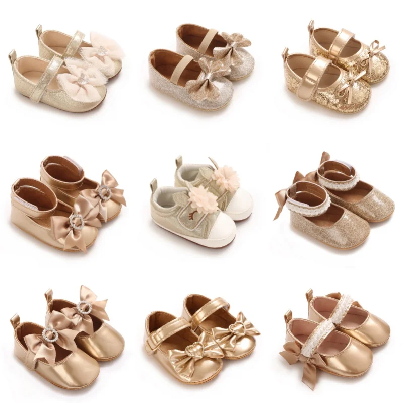 Fashionable Series Baby Shoes Girl Baby Cute Bow PU Princess Shoes Soft Cloth Sole Comfortable Walking Shoes Spring and Autumn
Fashionable Series Baby Shoes Girl Baby Cute Bow PU Princess Shoes Soft Cloth Sole Comfortable Walking Shoes Spring and Autumn