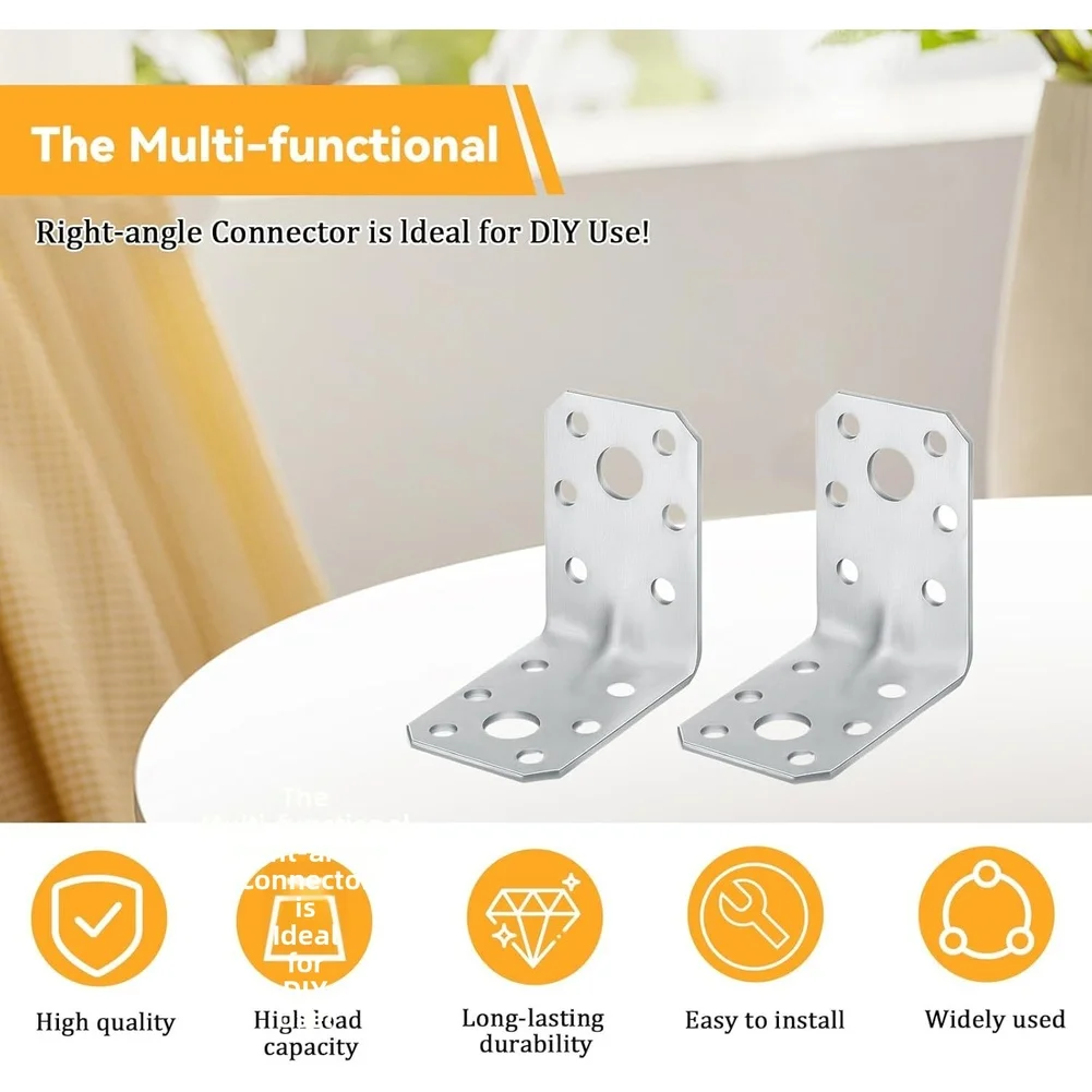 20pcs L-Shaped Corner Brackets Iron Metal Right Angle Corner Bracket For Shelves Wood Furniture Fixing Wall Bracket Connector
20pcs L-Shaped Corner Brackets Iron Metal Right Angle Corner Bracket For Shelves Wood Furniture Fixing Wall Bracket Connector