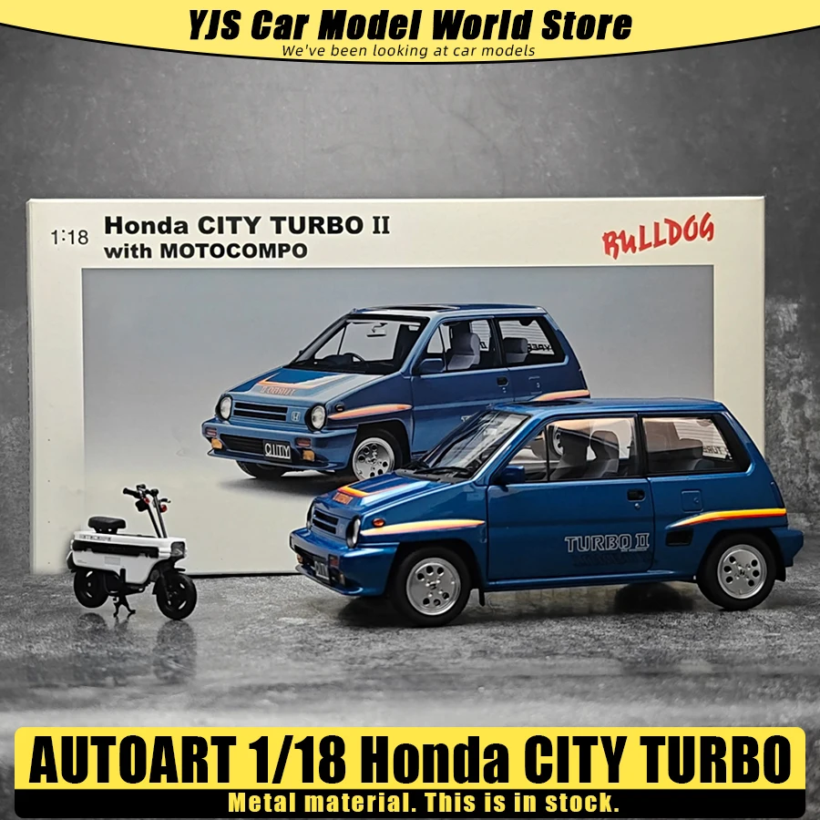 AUTOART 1/18 Honda CITY TURBO Car model Send to a friend Personal collection Static ornamen
AUTOART 1/18 Honda CITY TURBO Car model Send to a friend Personal collection Static ornamen