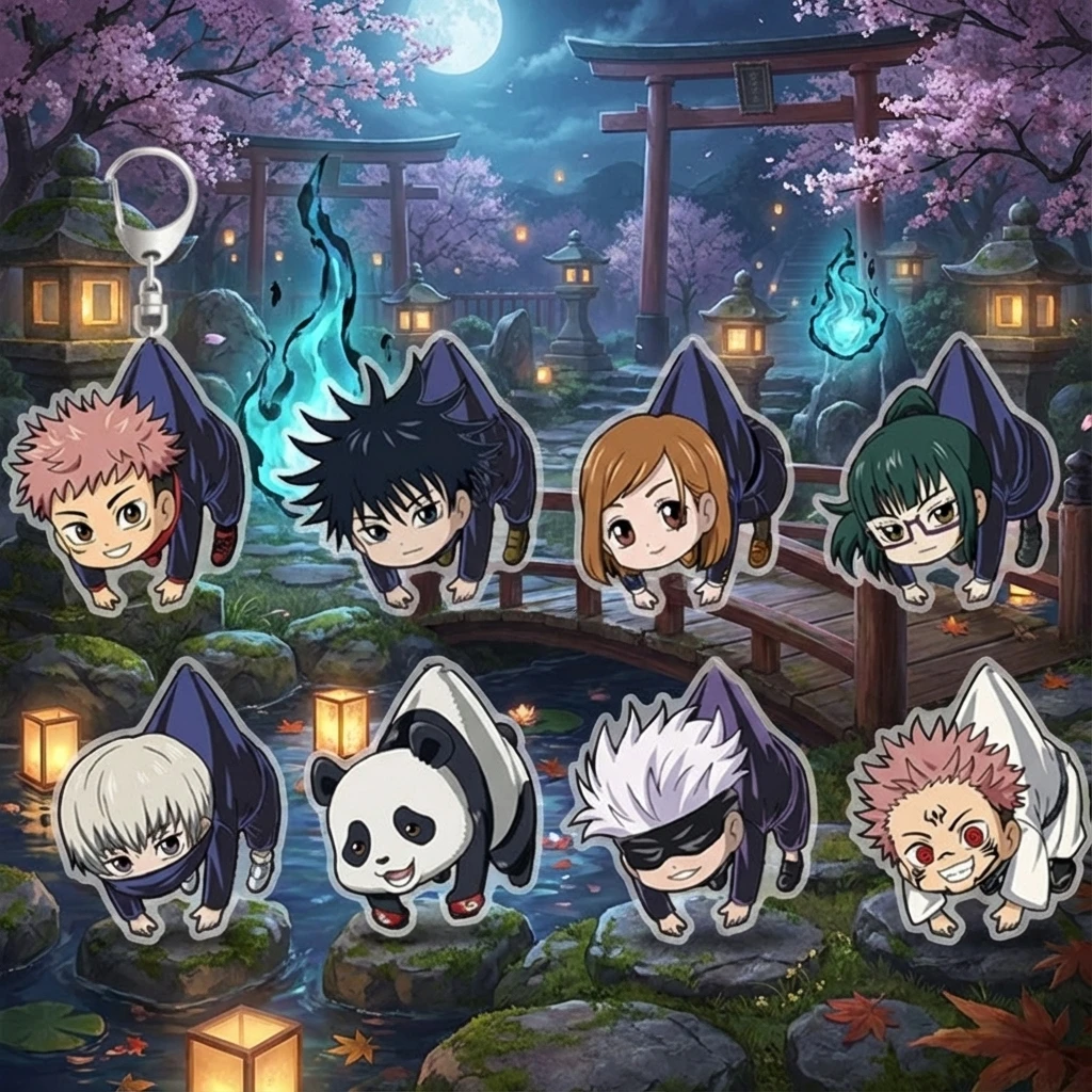 Товары в стиле аниме дзюдзюцу кайсен, милый чиби, двухсторонний прозрачный акриловый брелок, кулон, аксессуары для фанатов, коллекция, подарок для
Товары в стиле аниме дзюдзюцу кайсен, милый чиби, двухсторонний прозрачный акриловый брелок, кулон, аксессуары для фанатов, коллекция, подарок для