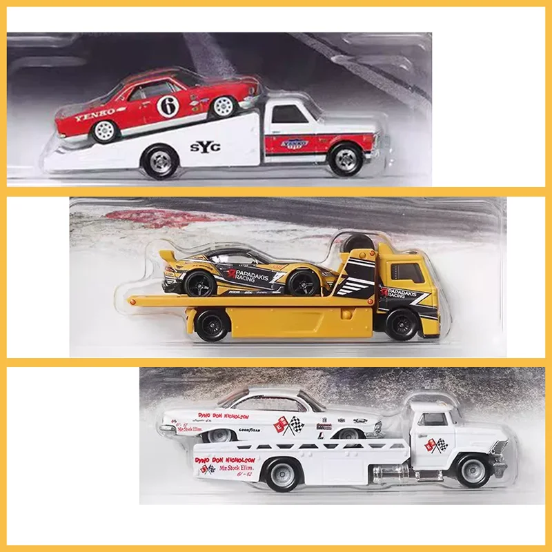 Diecast 1:64 Scale Impala/GR Super/Ramp Truck Transport Trailer Alloy Car Model Ornament Souvenir Display Collection Hobby Gift
Diecast 1:64 Scale Impala/GR Super/Ramp Truck Transport Trailer Alloy Car Model Ornament Souvenir Display Collection Hobby Gift
