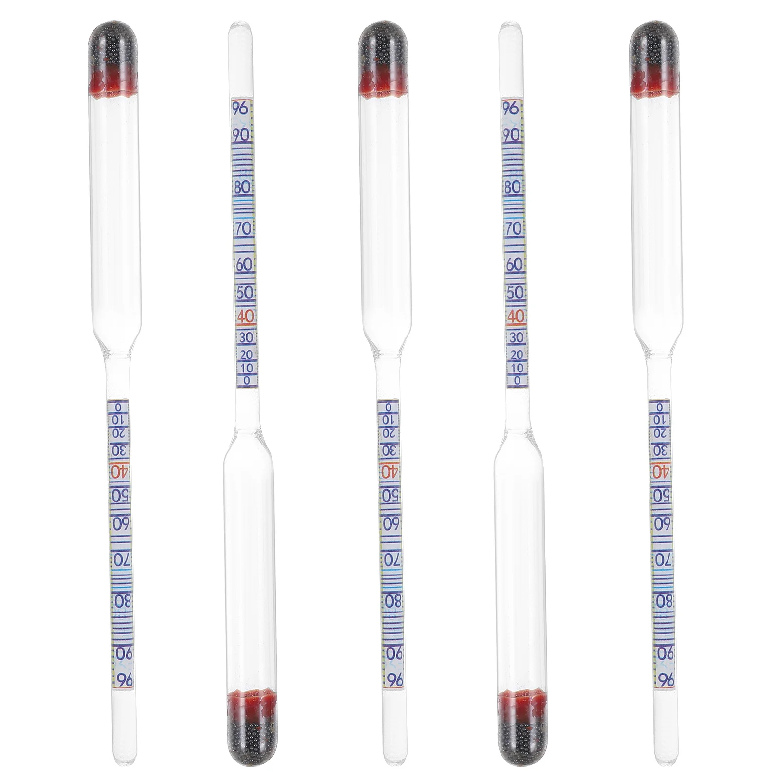 5Pcs Wine Hydrometer Glass Alcohol Meter with Clear Scale for Accurate Alcohol Percentage Testing Ideal for Beer Wine Distilling
5Pcs Wine Hydrometer Glass Alcohol Meter with Clear Scale for Accurate Alcohol Percentage Testing Ideal for Beer Wine Distilling