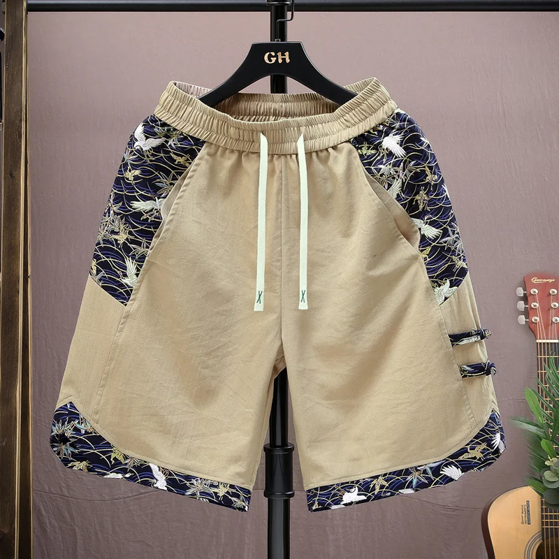 Loose Fit Men's ort Pants Summer 2024 New Sle Casual Chinese Faion Five-Quarter Length Versatile Comfortable Urban Wear
Loose Fit Men's ort Pants Summer 2024 New Sle Casual Chinese Faion Five-Quarter Length Versatile Comfortable Urban Wear