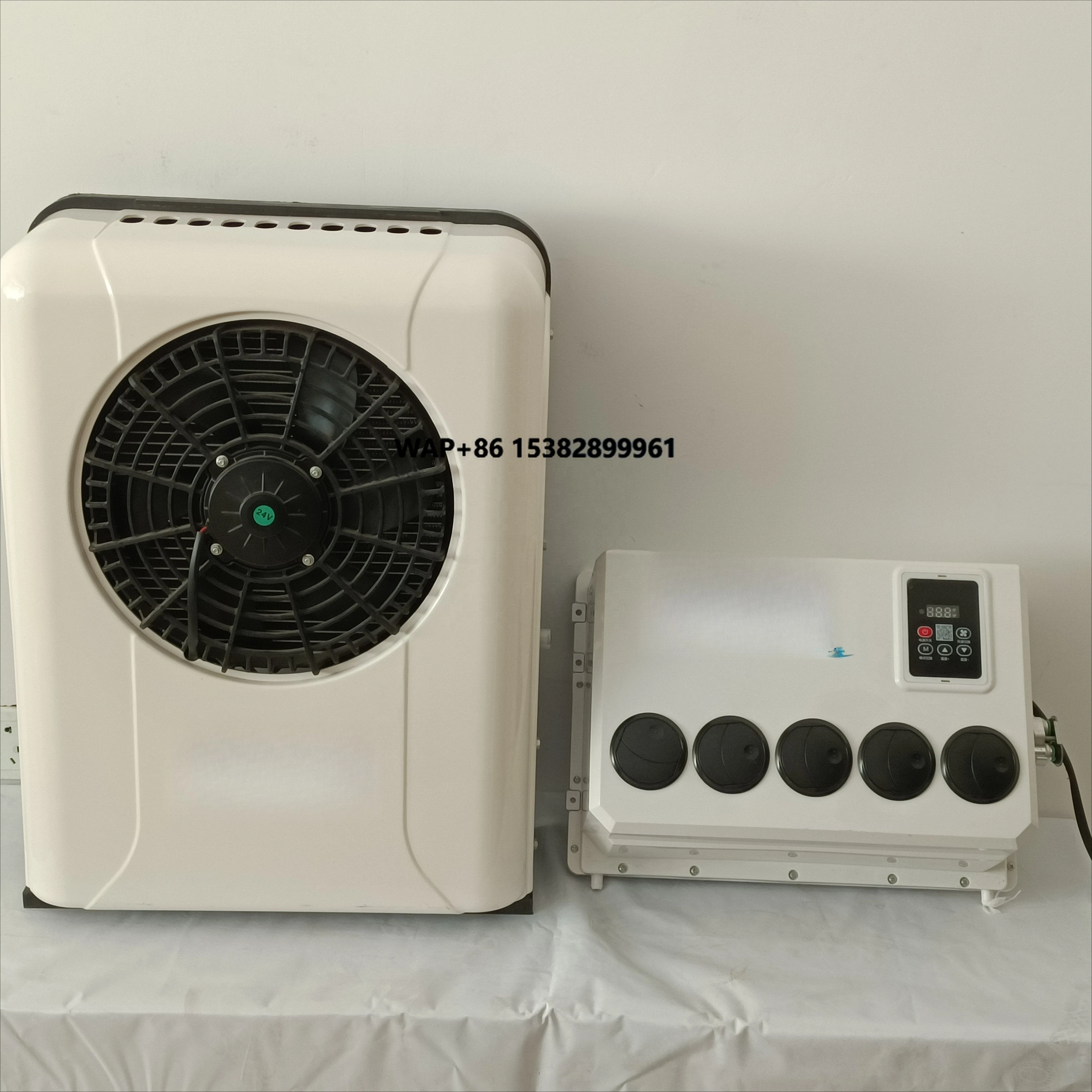 12V 24V 12000 BTU Air Conditioner Fast Cooling, Low Noise for Truck Cab RV, Bus, Excavators, Van, Semi Truck, Boat
12V 24V 12000 BTU Air Conditioner Fast Cooling, Low Noise for Truck Cab RV, Bus, Excavators, Van, Semi Truck, Boat