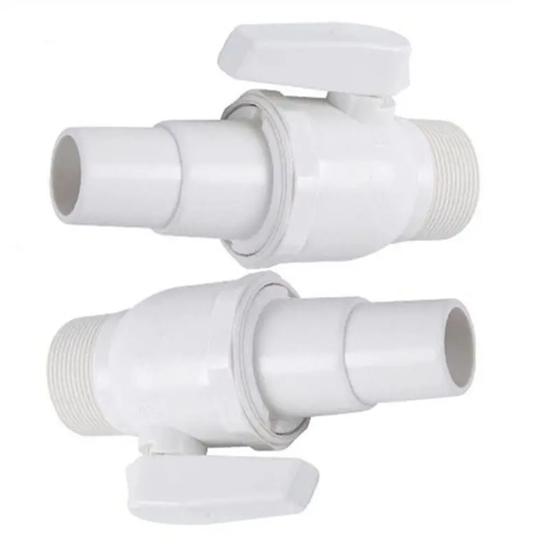 HOTB72A 2-Way Ball Valve Pool Pump Valve 1.5 - 1.25In Pool Filter Stop Connector Maximum 50 PSI Pressure Rating Swimming Pools
HOTB72A 2-Way Ball Valve Pool Pump Valve 1.5 - 1.25In Pool Filter Stop Connector Maximum 50 PSI Pressure Rating Swimming Pools