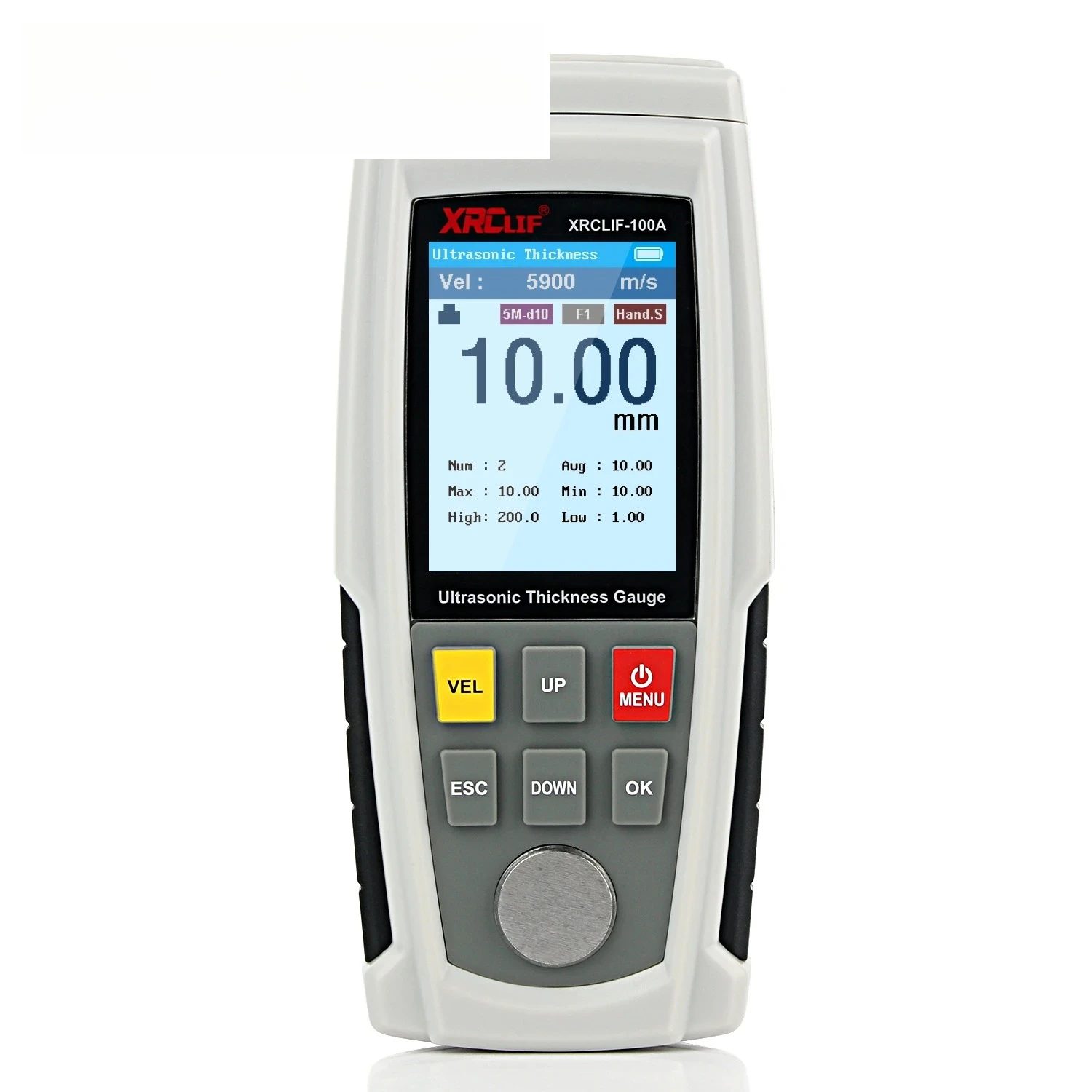Digital Ultrasonic Thickness Gauge Meter Tester USB Charging Digital Thickness Metal Tester High Precision
Digital Ultrasonic Thickness Gauge Meter Tester USB Charging Digital Thickness Metal Tester High Precision