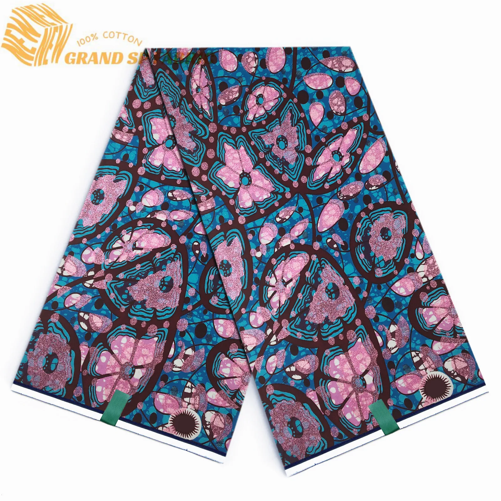 100% Cotton Grand Super Fabric African Wax Fabric High Quality Wax Print Ankara Fabric 6yards Soft Pagne For Sewing Women Fabric
100% Cotton Grand Super Fabric African Wax Fabric High Quality Wax Print Ankara Fabric 6yards Soft Pagne For Sewing Women Fabric