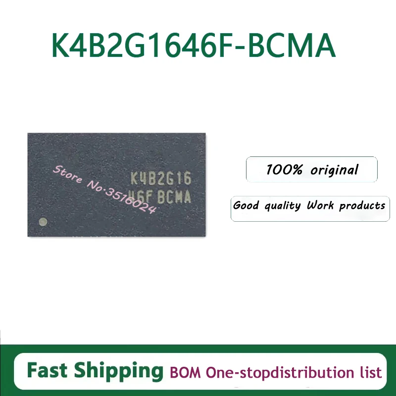 10PCS/lot K4B2G1646F-BCMA K4B2G1646FBCMA K4B2G1646F DDR3 BGA 128*16 100% NEW
10PCS/lot K4B2G1646F-BCMA K4B2G1646FBCMA K4B2G1646F DDR3 BGA 128*16 100% NEW