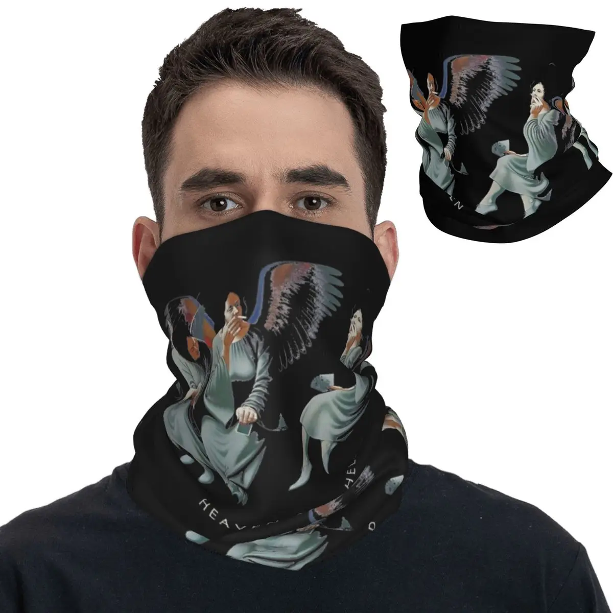 Heaven And Black Hells Bandana Neck Cover Printed Black Rock Band Sabbaths Wrap Scarf Multifunctional Headband Fishing Winter
Heaven And Black Hells Bandana Neck Cover Printed Black Rock Band Sabbaths Wrap Scarf Multifunctional Headband Fishing Winter