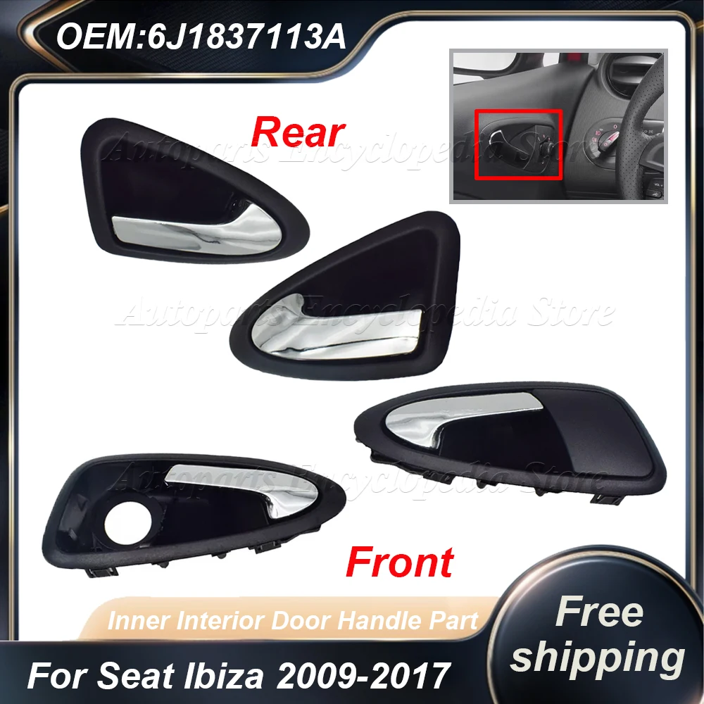 6J1837113A Car Door Handle Front Left Right Glossy Silver Fit For Seat Ibiza 2009-2017 Car Interior Door Handle Inner New
6J1837113A Car Door Handle Front Left Right Glossy Silver Fit For Seat Ibiza 2009-2017 Car Interior Door Handle Inner New