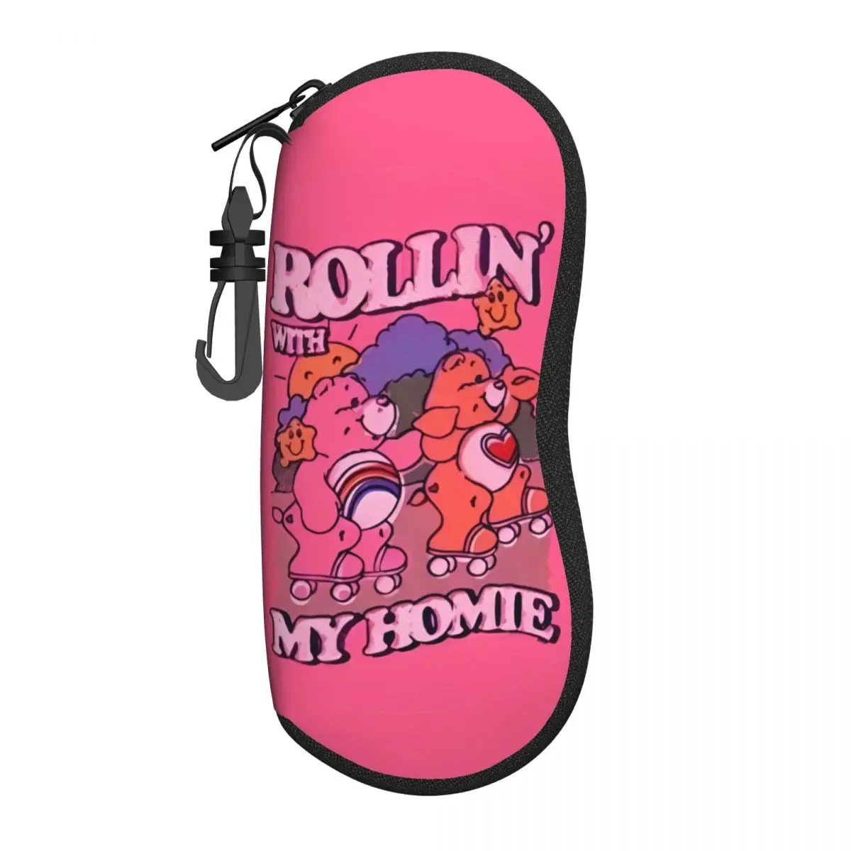 Чехол для очков Care Bears Rollin Homie, унисекс, студенческая коробка для хранения солнцезащитных очков на молнии, подарочный контейнер для очков
Чехол для очков Care Bears Rollin Homie, унисекс, студенческая коробка для хранения солнцезащитных очков на молнии, подарочный контейнер для очков