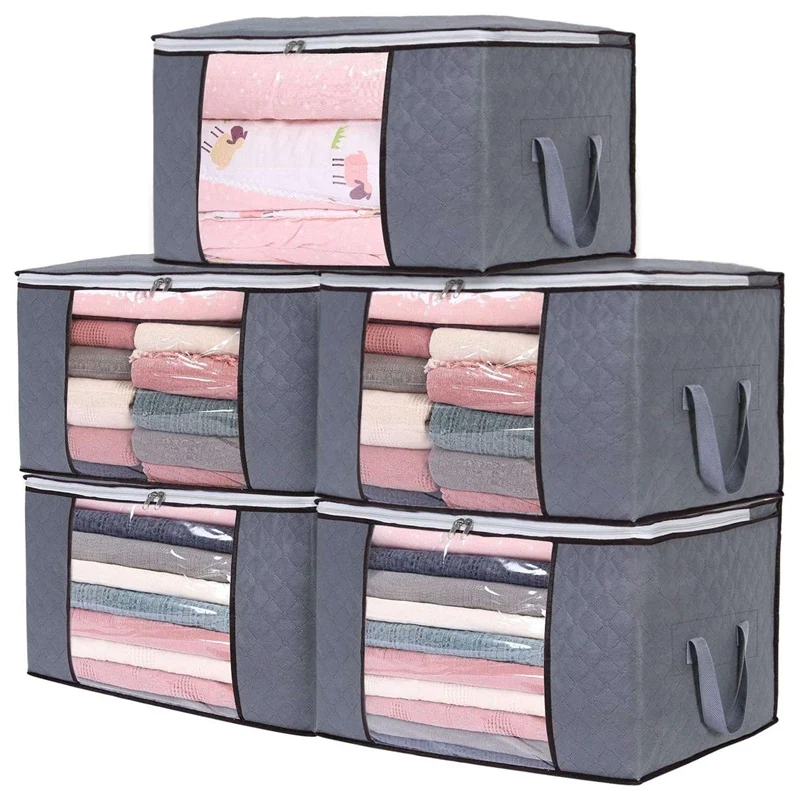 Clothing Storage Bag Large-Capacity Clothing Organizer Bag Thick Breathable Fabric Foldable Bed Bottom Container
Clothing Storage Bag Large-Capacity Clothing Organizer Bag Thick Breathable Fabric Foldable Bed Bottom Container
