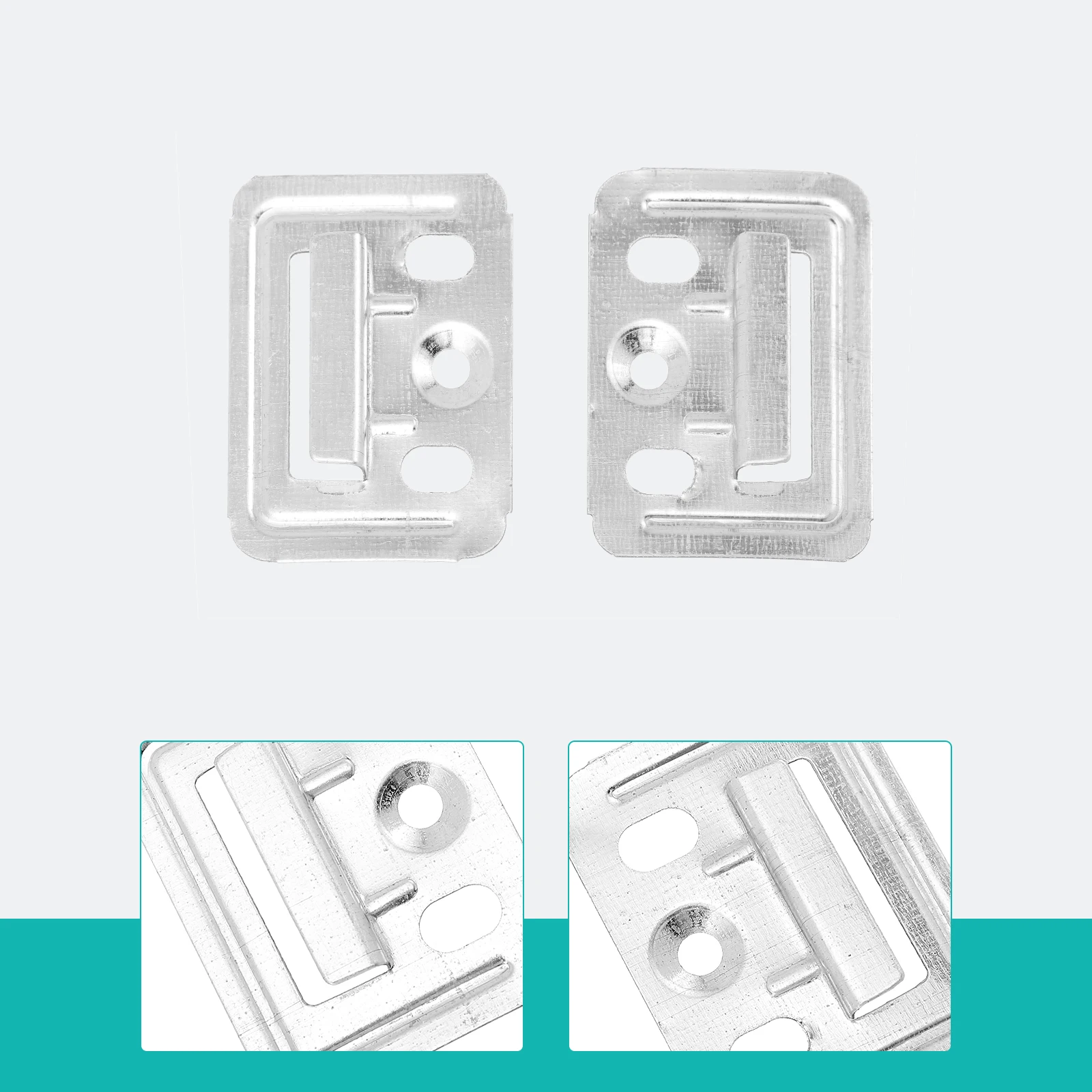200 Pcs Wall Panel Buckles Stainless Steel Quick release Parts Durable Easy Install Home Bamboo Wood Boards Accessories 
200 Pcs Wall Panel Buckles Stainless Steel Quick release Parts Durable Easy Install Home Bamboo Wood Boards Accessories