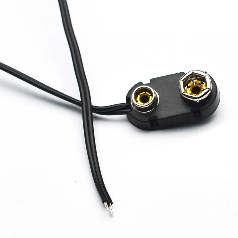 60cm 9V Battery Snap Connector I-Shape Hard Plastic Battery Clip Replacement Battery Harness for Active Electronics
60cm 9V Battery Snap Connector I-Shape Hard Plastic Battery Clip Replacement Battery Harness for Active Electronics