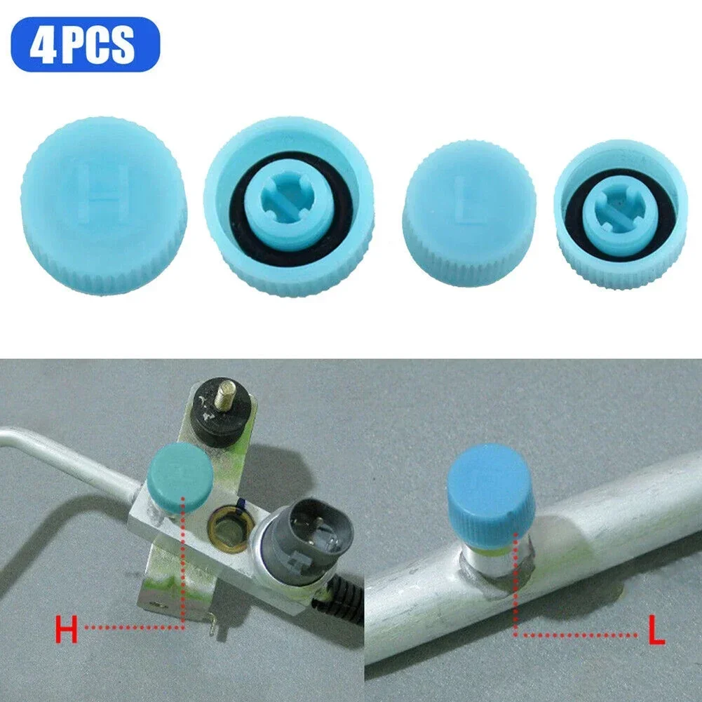 4/2pcs Cap High And Low Pressure AC A/C Cap System Valve Air Conditioning Service For 99% Of Cars With R134a Or R12.
4/2pcs Cap High And Low Pressure AC A/C Cap System Valve Air Conditioning Service For 99% Of Cars With R134a Or R12.