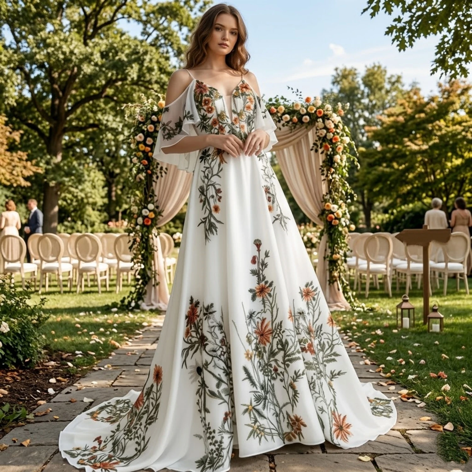 EDECPBM Lace Women's Evening Dress Flowers Elegant Party Dresses for Special Occasions Chiffon Customized A-line Luxurious Prom
EDECPBM Lace Women's Evening Dress Flowers Elegant Party Dresses for Special Occasions Chiffon Customized A-line Luxurious Prom