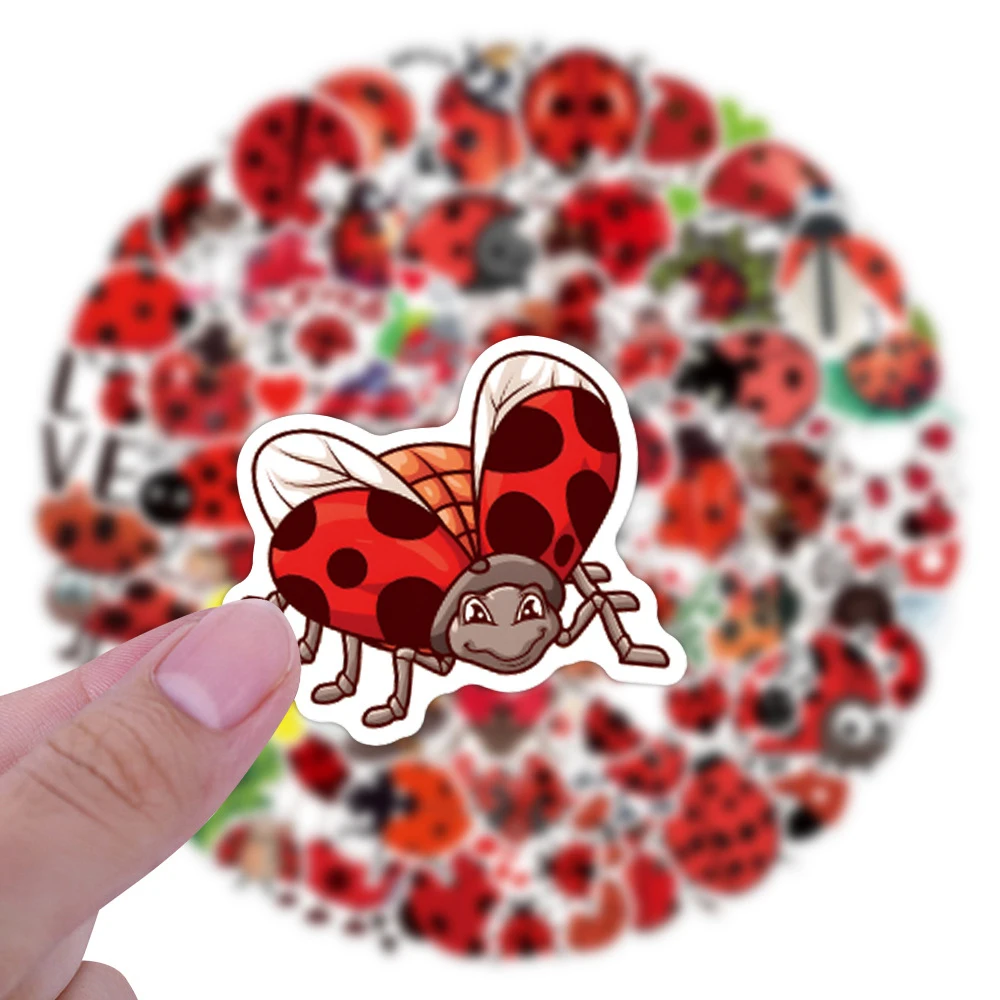 10/30/50/110pcs Cartoon Cute Insect Ladybug Graffiti Stickers DIY Luggage Stationery Skateboard Kawaii Animal Decoration Sticker
10/30/50/110pcs Cartoon Cute Insect Ladybug Graffiti Stickers DIY Luggage Stationery Skateboard Kawaii Animal Decoration Sticker